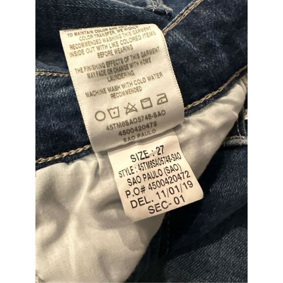 Joe’s Jeans high rise skinny ankle blue jeans São Paulo sz 27 distressed - Picture 4 of 8